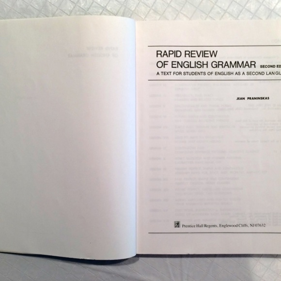 Rapid Review of English Grammar : A Text for Students of ESL Book - Picture 4 of 10